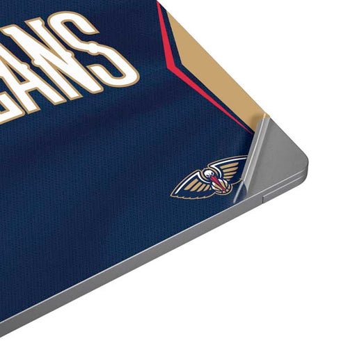 NBA New Orleans Pelicans Jersey Universal Laptop 16in (13 x 9.4in) Skin